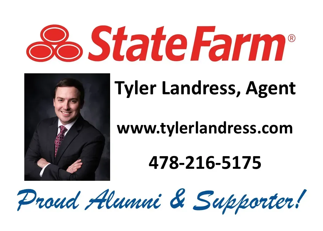 A state farm ad with a man in a suit and tie