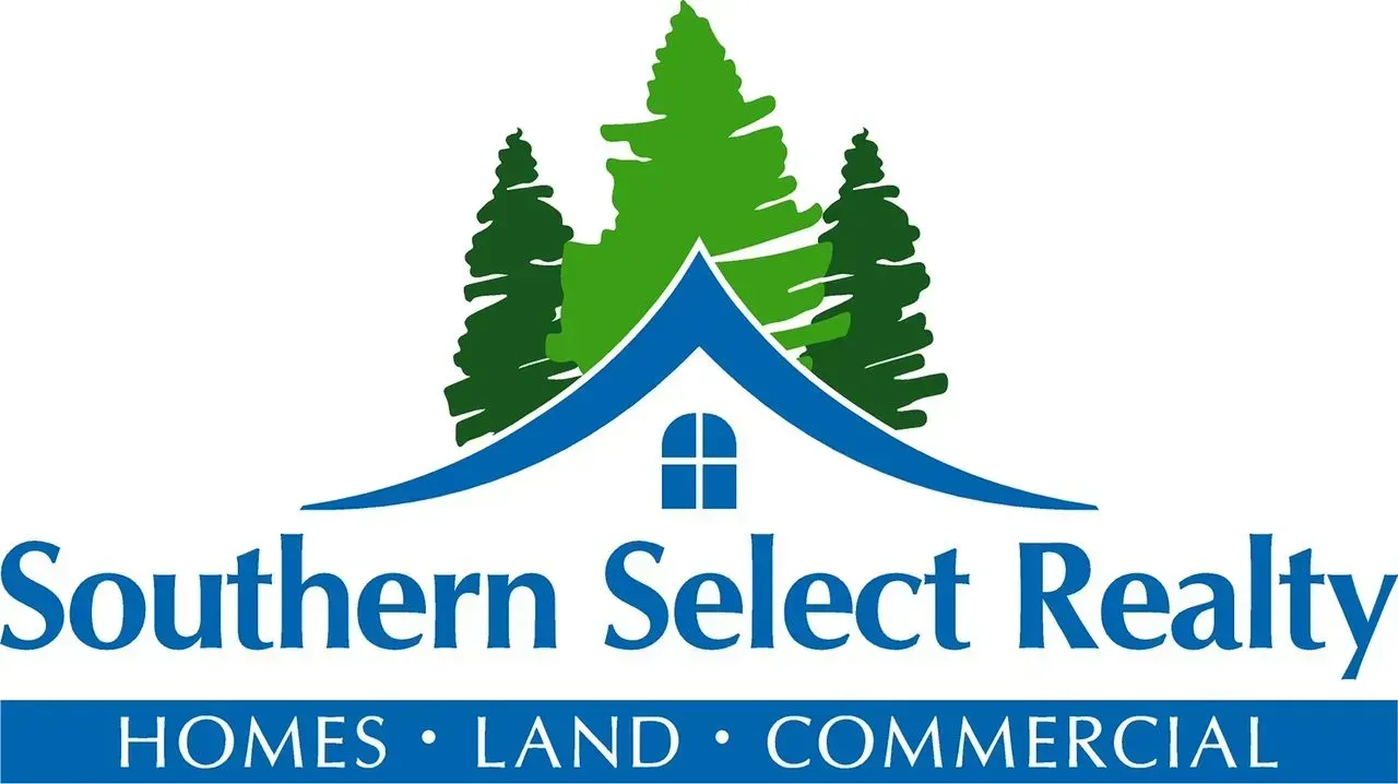 The logo for southern select realty homes land commercial