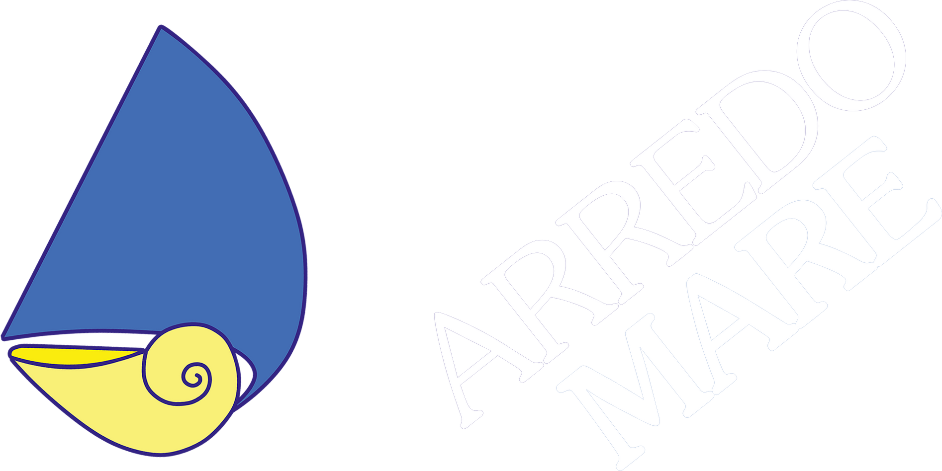 Arredo Mare logo negativo