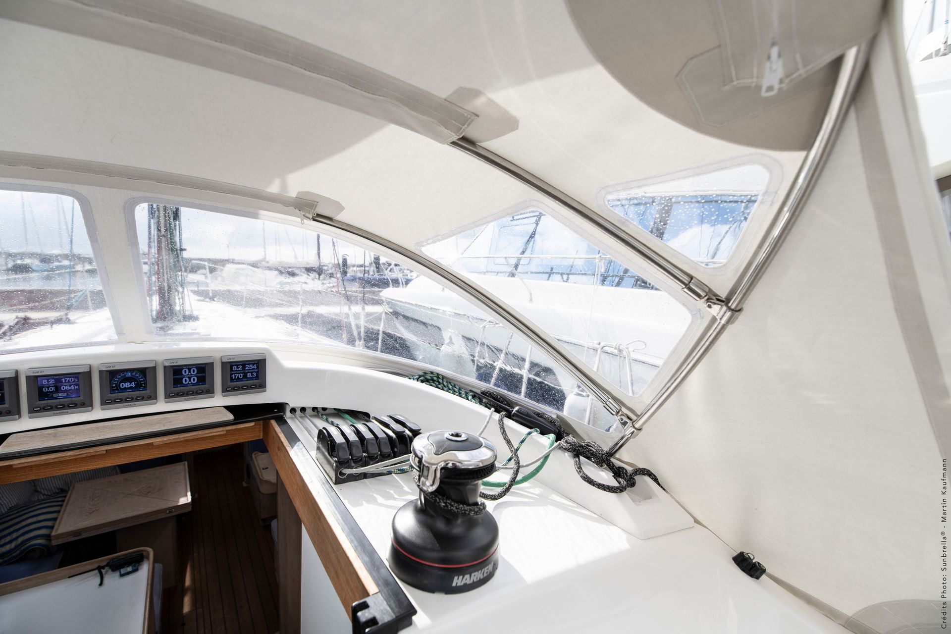 ombreggianti per yacht