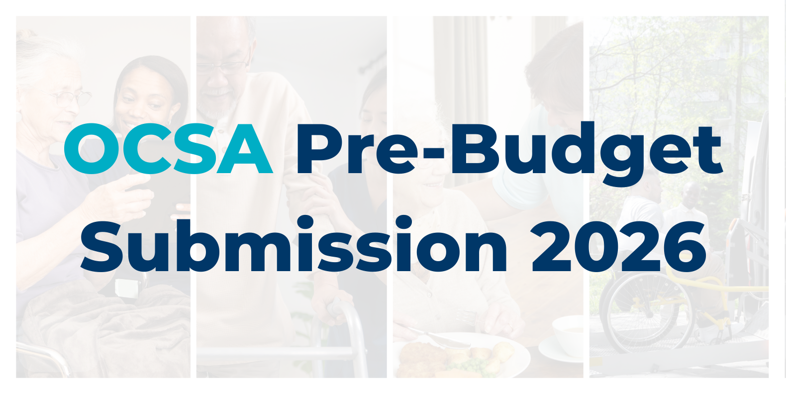 A graphic about OCSA's 2026 Pre-Budget Submission