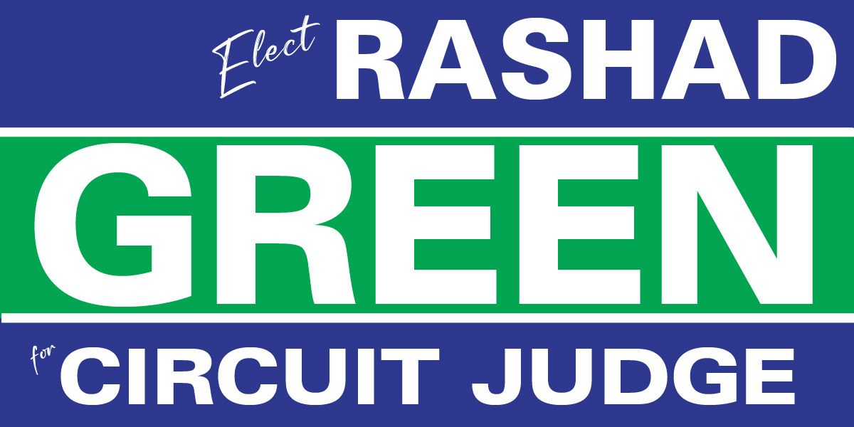 Rashad Green for Judge