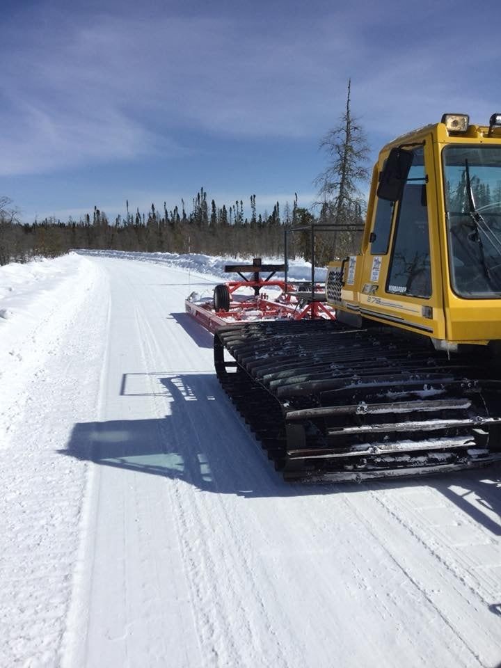 MTN trail drags for trail grooming.