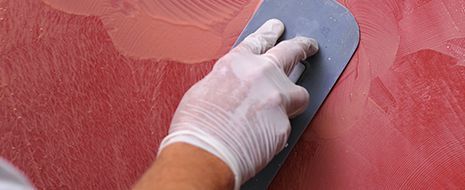 Painting Contractor — Polishing Plastered Walls In Bethesda, MD