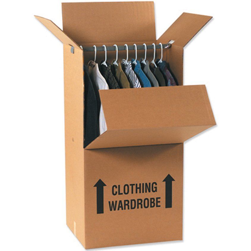 wardrobe boxes for moving home