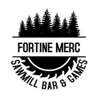 It is a logo for a sawmill bar and games.