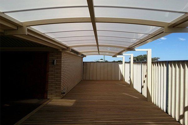 large dome deck canopy