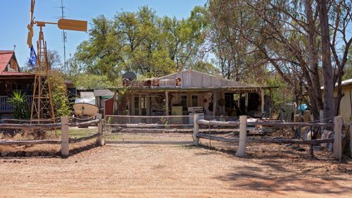 Old Barn and Windmill — CH Electrics in Central Queensland, QLD