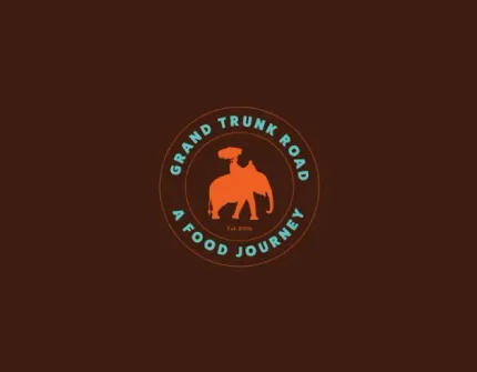 A logo for grand trunk road a food journey