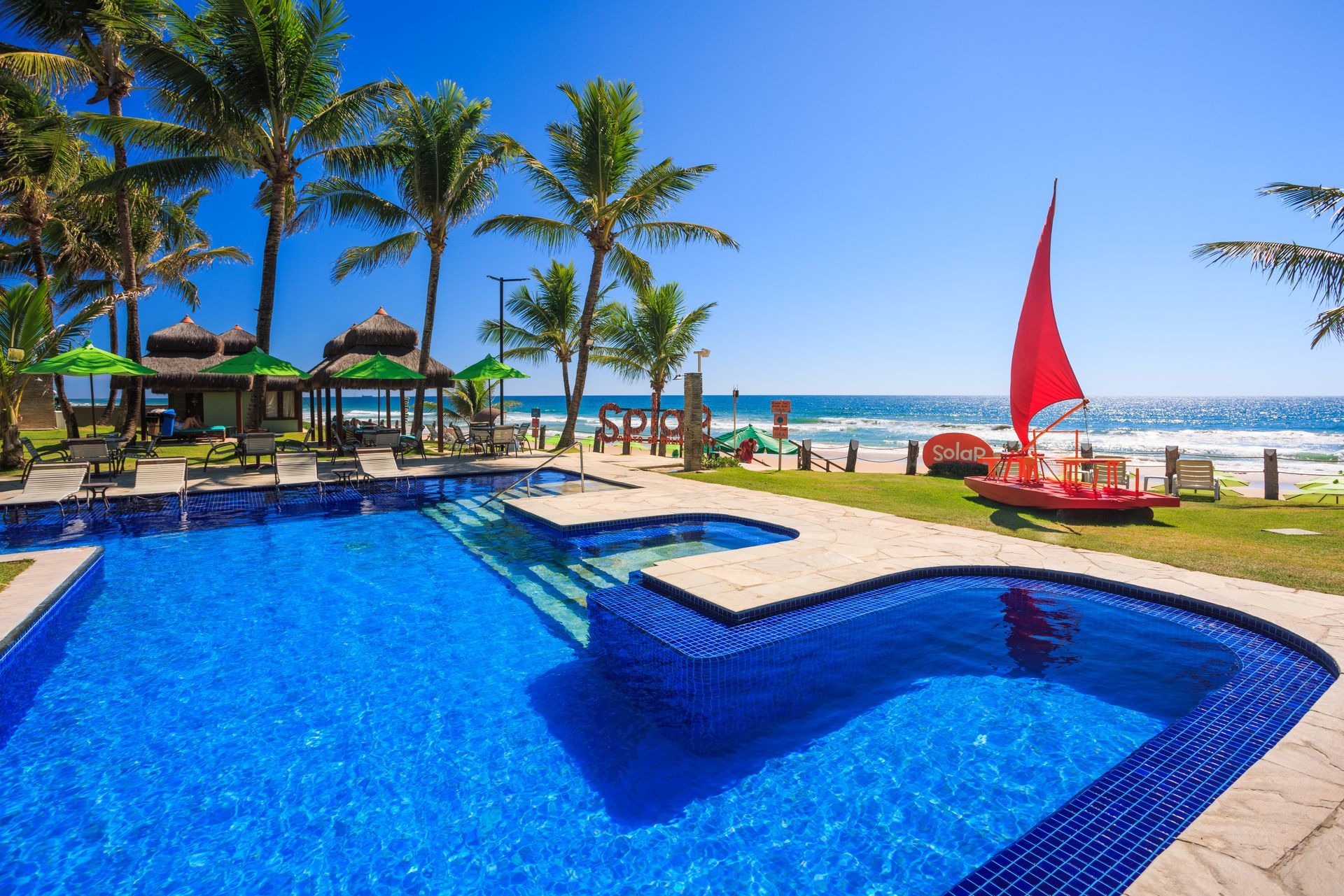 Hotel pé na areia em porto de galinhas