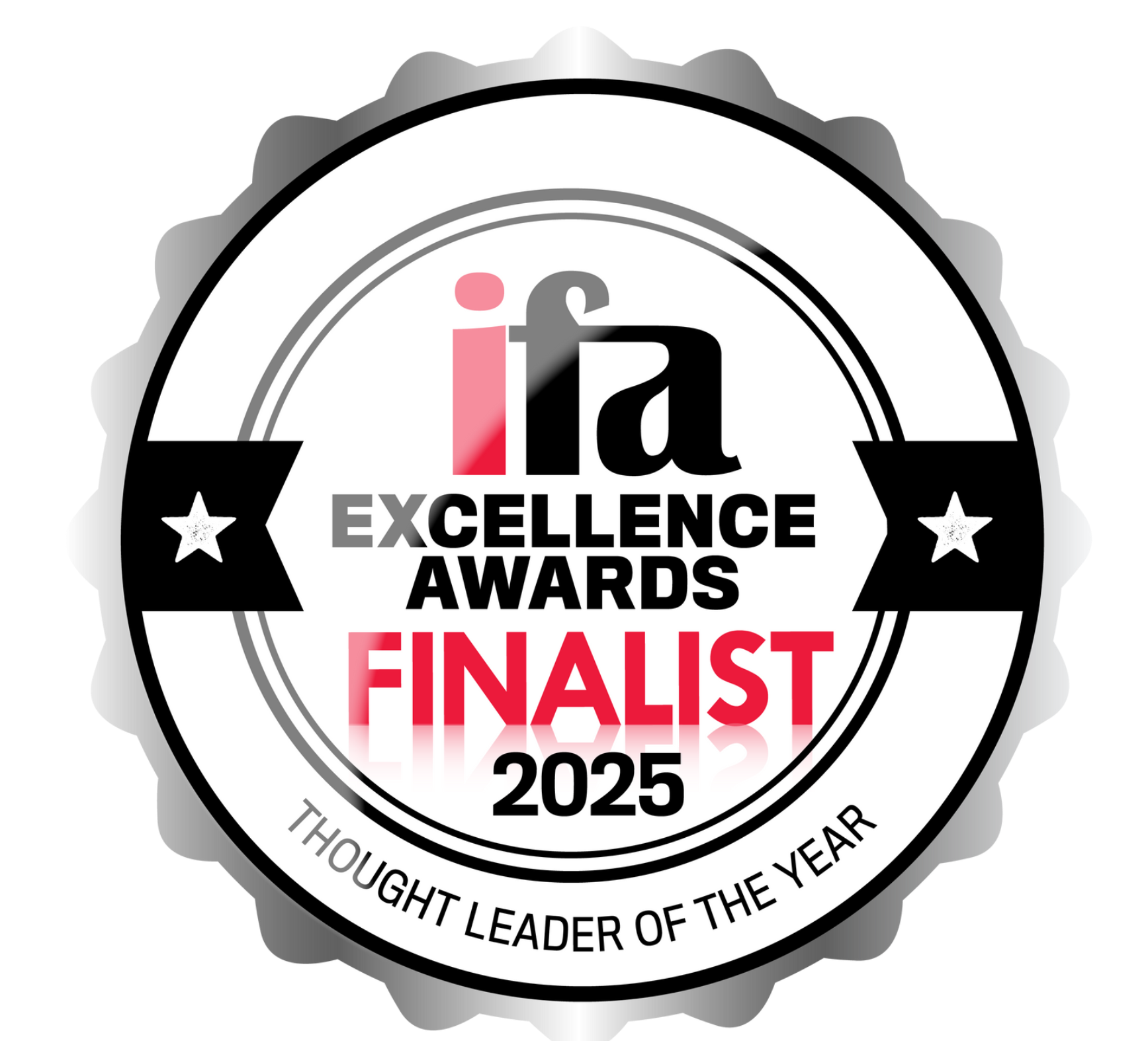 IFA Excellence Awards Finalist seal, with 