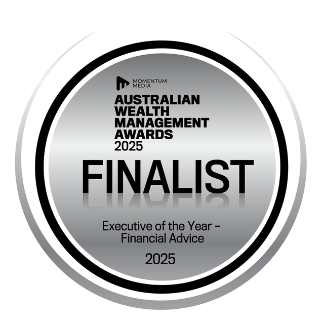 Australian Wealth Management Awards finalist for 2025, Executive of the Year - Financial Advice.