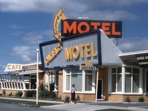 Tim Ross | Motel - Images of Australia on Holidays | Live Shows | Book | Modernister Books