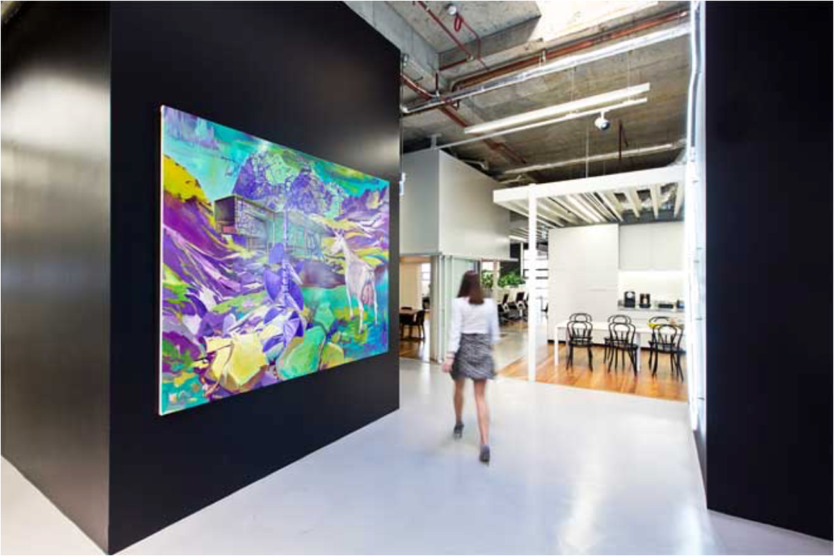 The Value of Art in the Workplace - Commercial Architecture - Interior Design - Workplace Design - Chenchow Little - Bresic Whitney  - Words: Freya Lombardo - Images: John Gollings