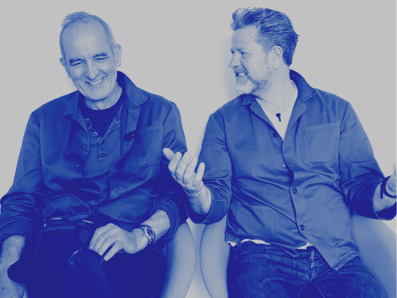 Grand Designs host Kevin McCloud and fellow architecture nerd Tim Ross