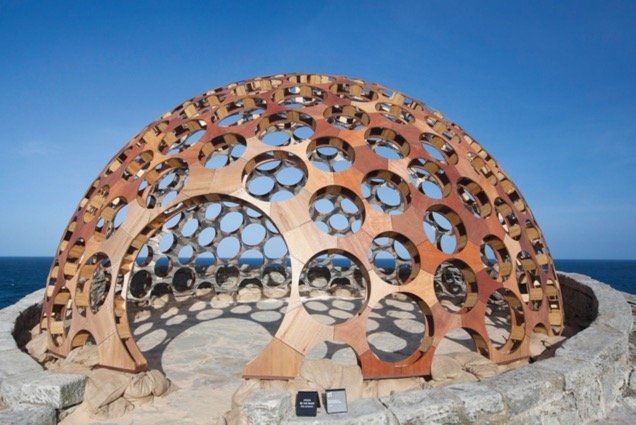 Outdoor Art Exhibition - Bondi Beach to Tamarama - Site Specific Sculptural Installations - Words: Freya Lombardo - Images: Catherine McElhone