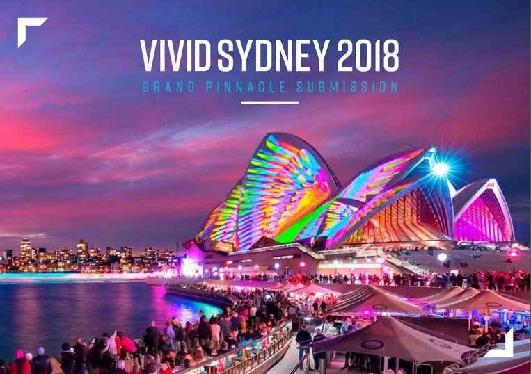 Vivid Sydney 2018 - Arts and Cultural Festival - International Festivals and Event Awards - Award Submission - Content Producer - Content Editor - Words: Freya Lombardo