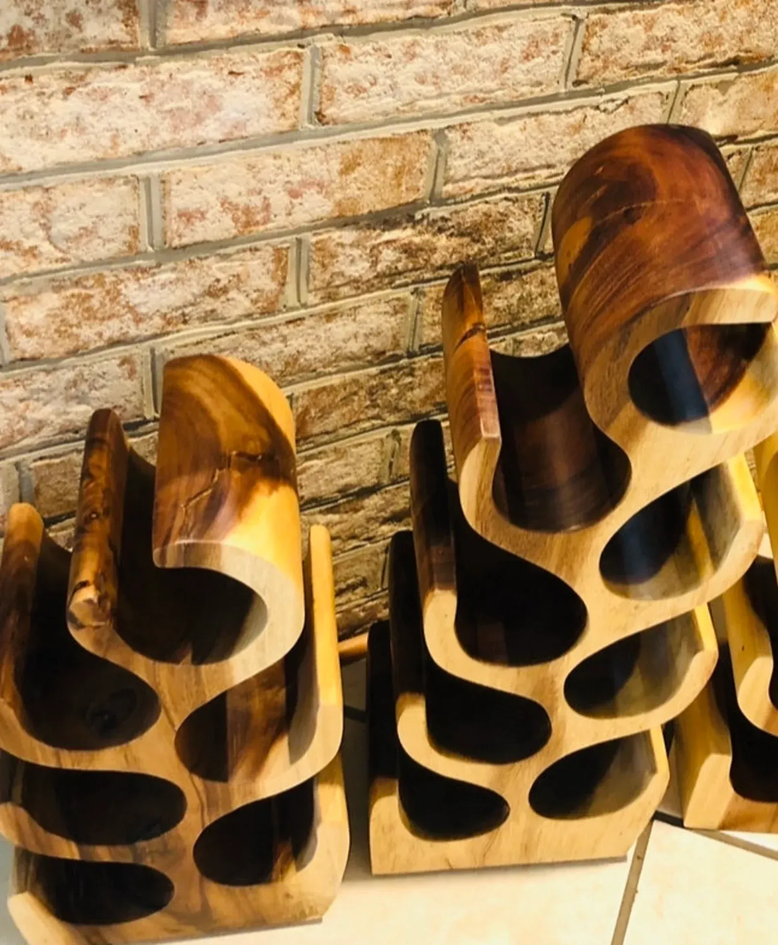 Acacia Wood Wine Rack | ethenial.com