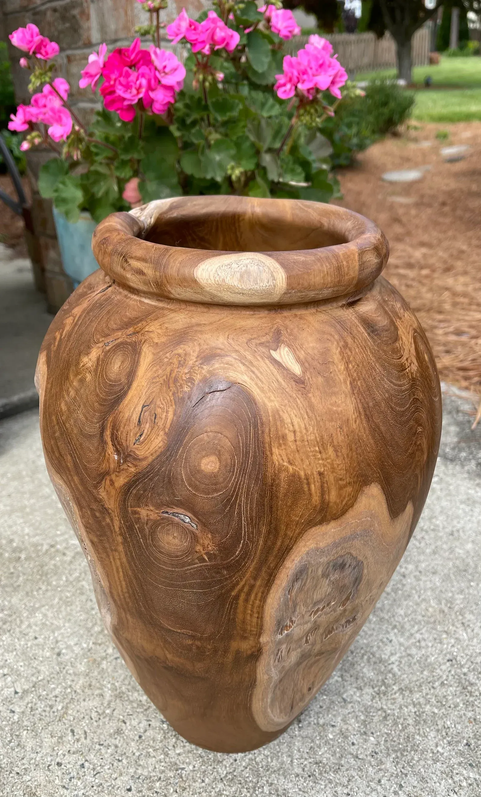 Teak Wood Planter