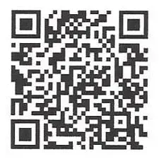 QR code with a black and white pattern for scanning.