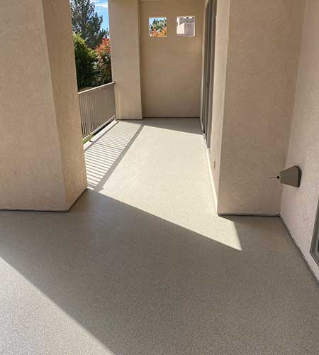 Outdoor Coated Concrete — St. George, UT — K.C. Concrete Coating