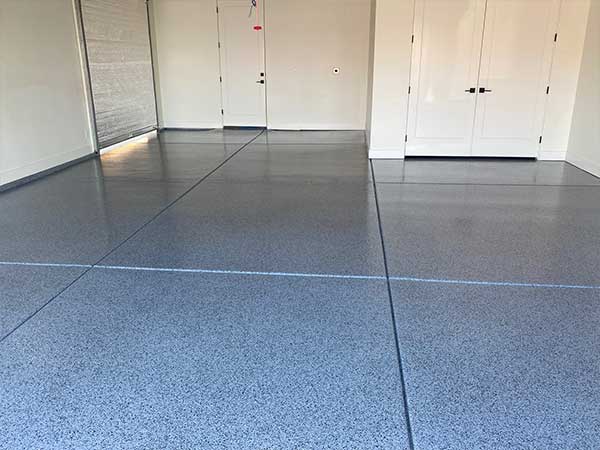 Coated Concrete Floor in A Garage — St. George, UT — K.C. Concrete Coating