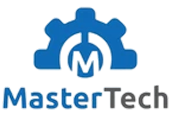 Blue gear logo with a white wrench and the word “MasterTech” underneath