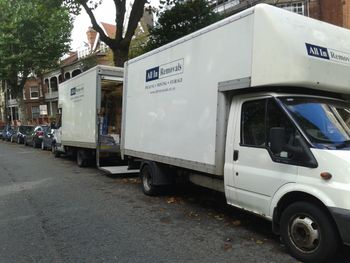 One of our removal vans