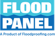 The flood panel logo is a product of floodproofing.com