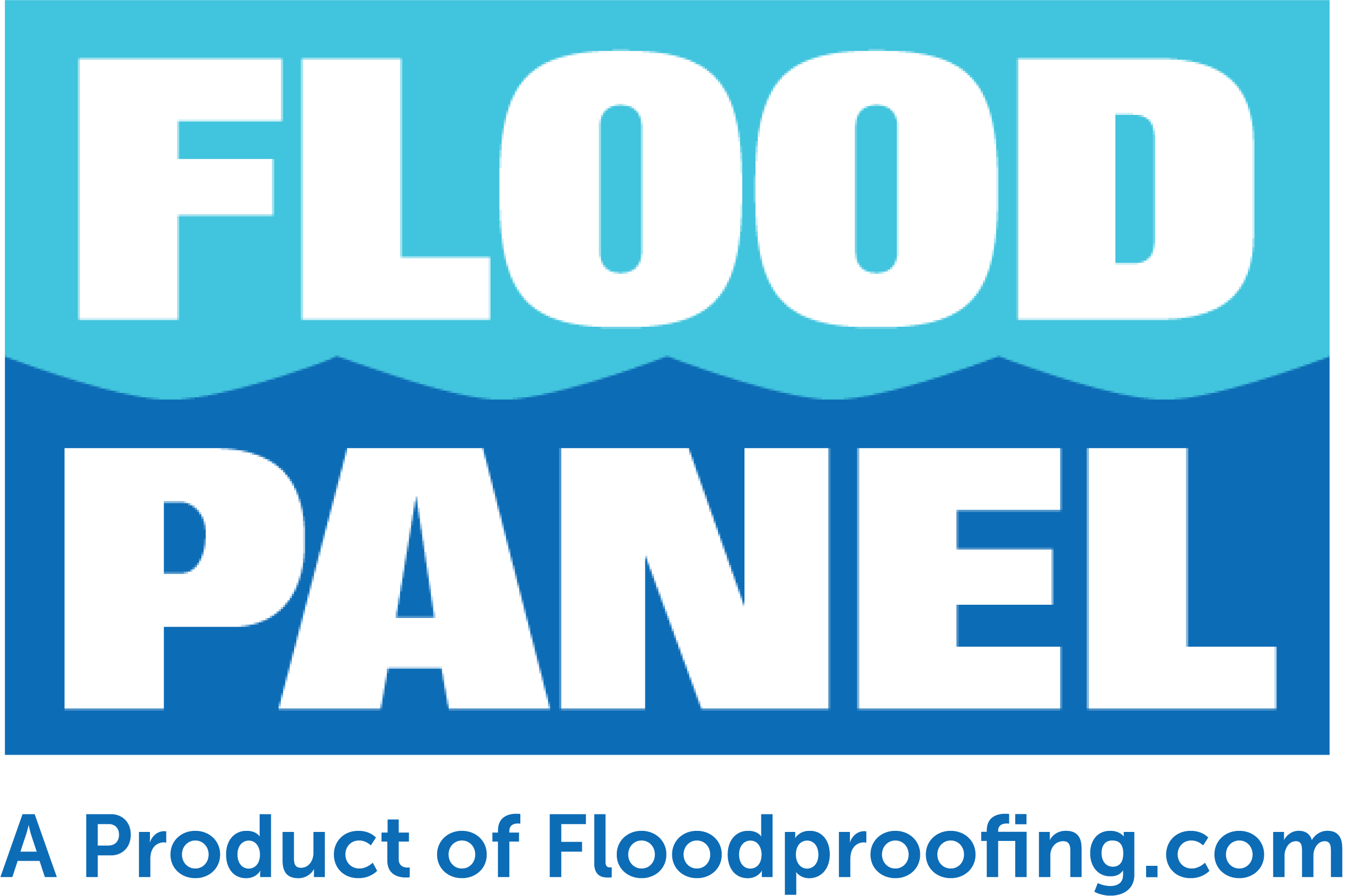 The flood panel logo is a product of floodproofing.com