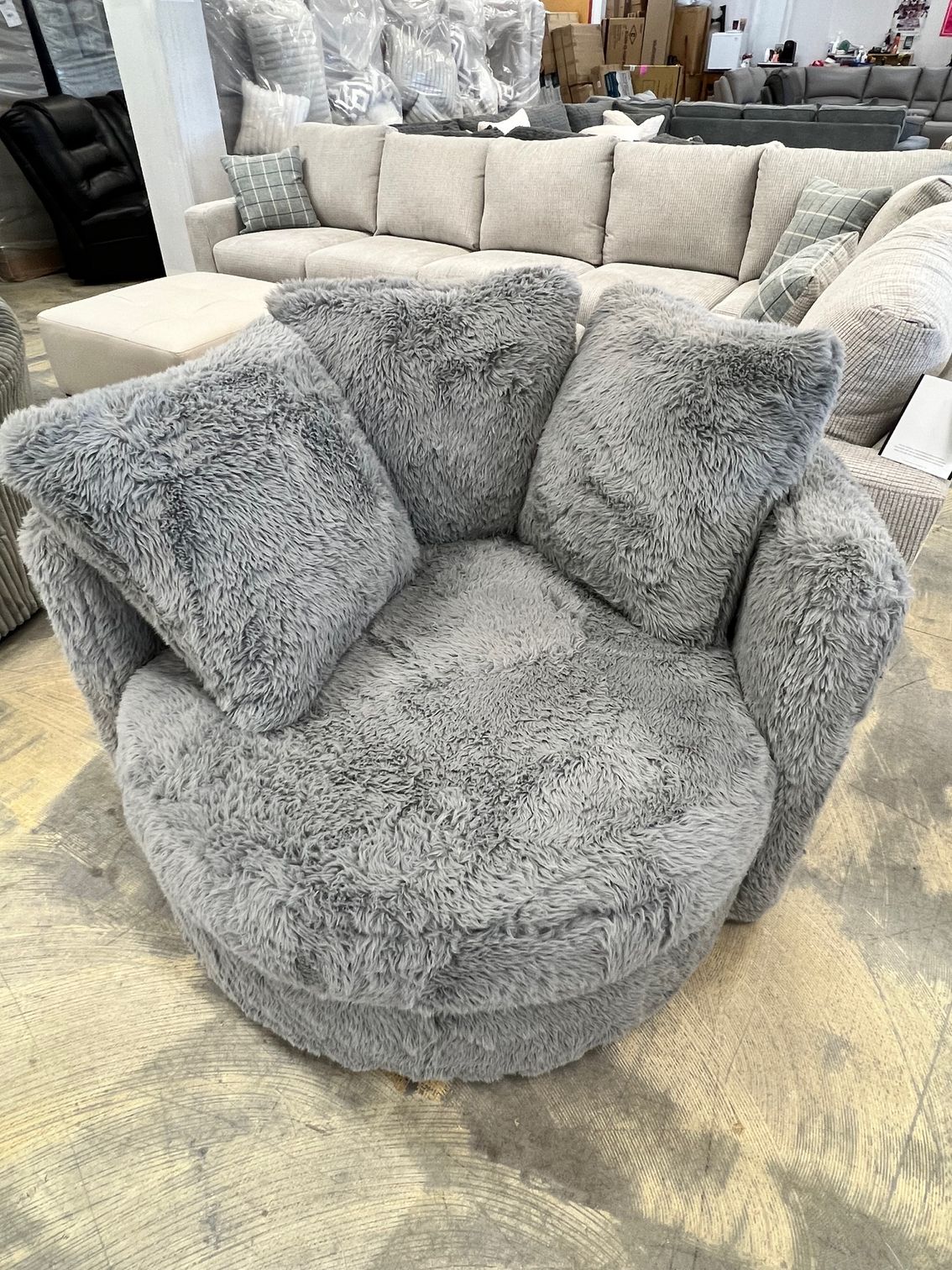 Jody Sofa/Chaise Brown