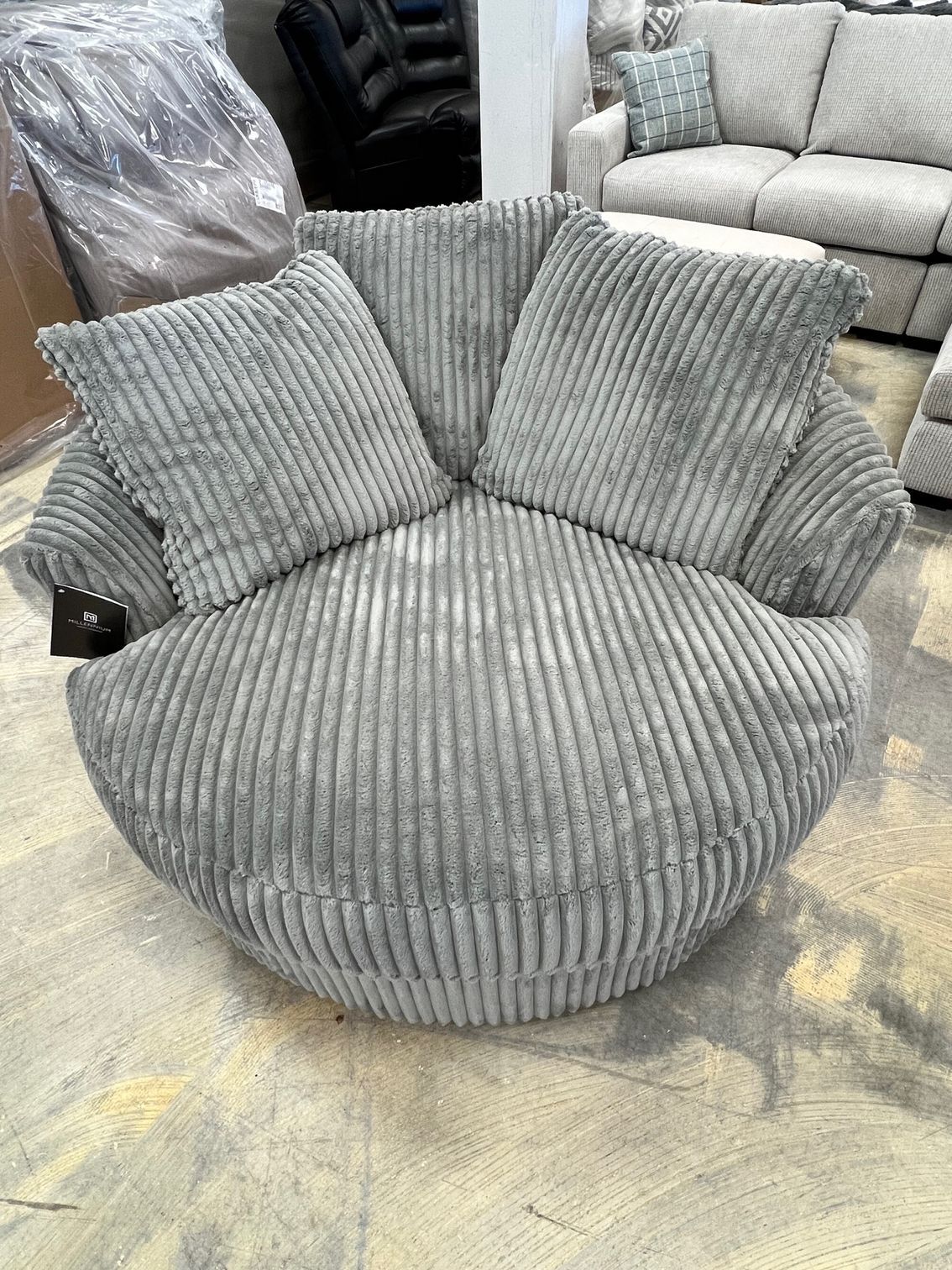 Jody Sofa/Chaise Grey