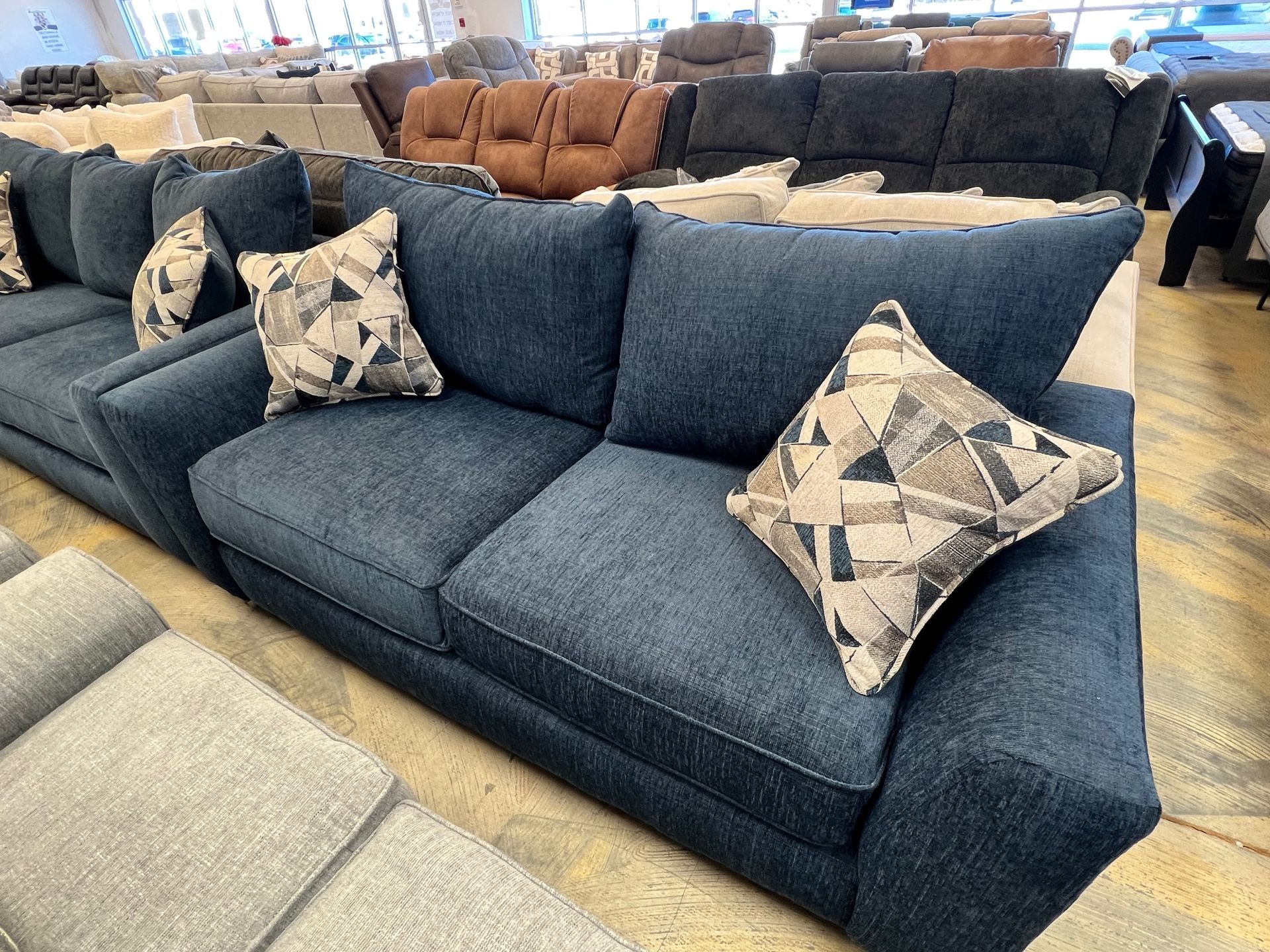 Jody Sofa/Chaise Grey