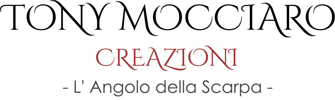 logo Tony Mocciaro Creazioni - L'Angolo della Scarpa