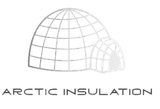 The logo for Arctic Insulation in Houston, TX