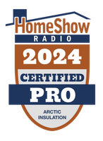 Arctic Insulation in Houston TX was awarded the 2024 Certified Pro from HomeShow Radio