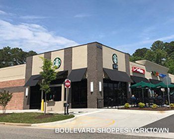 Boulevard Shoppes in Yorktown Design and Build