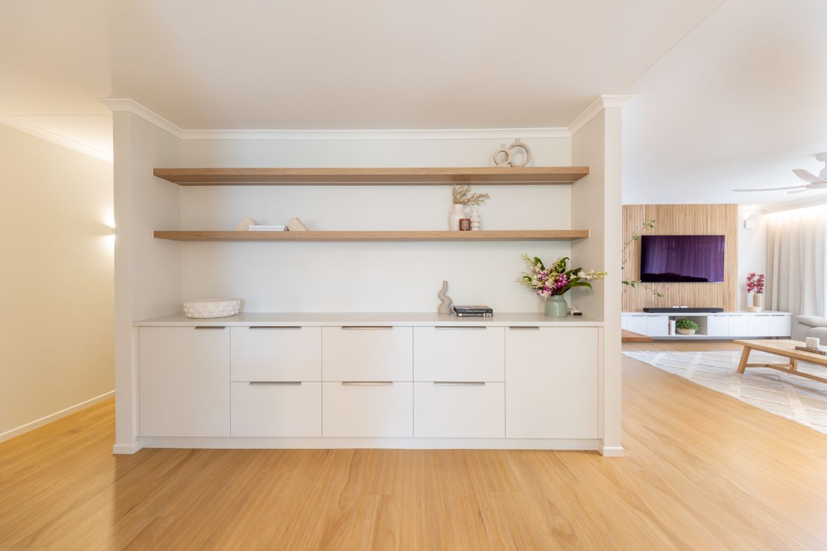 Modern Multilevel House Exterior with Dusk Pool — Construction Company in Townsville, QLD