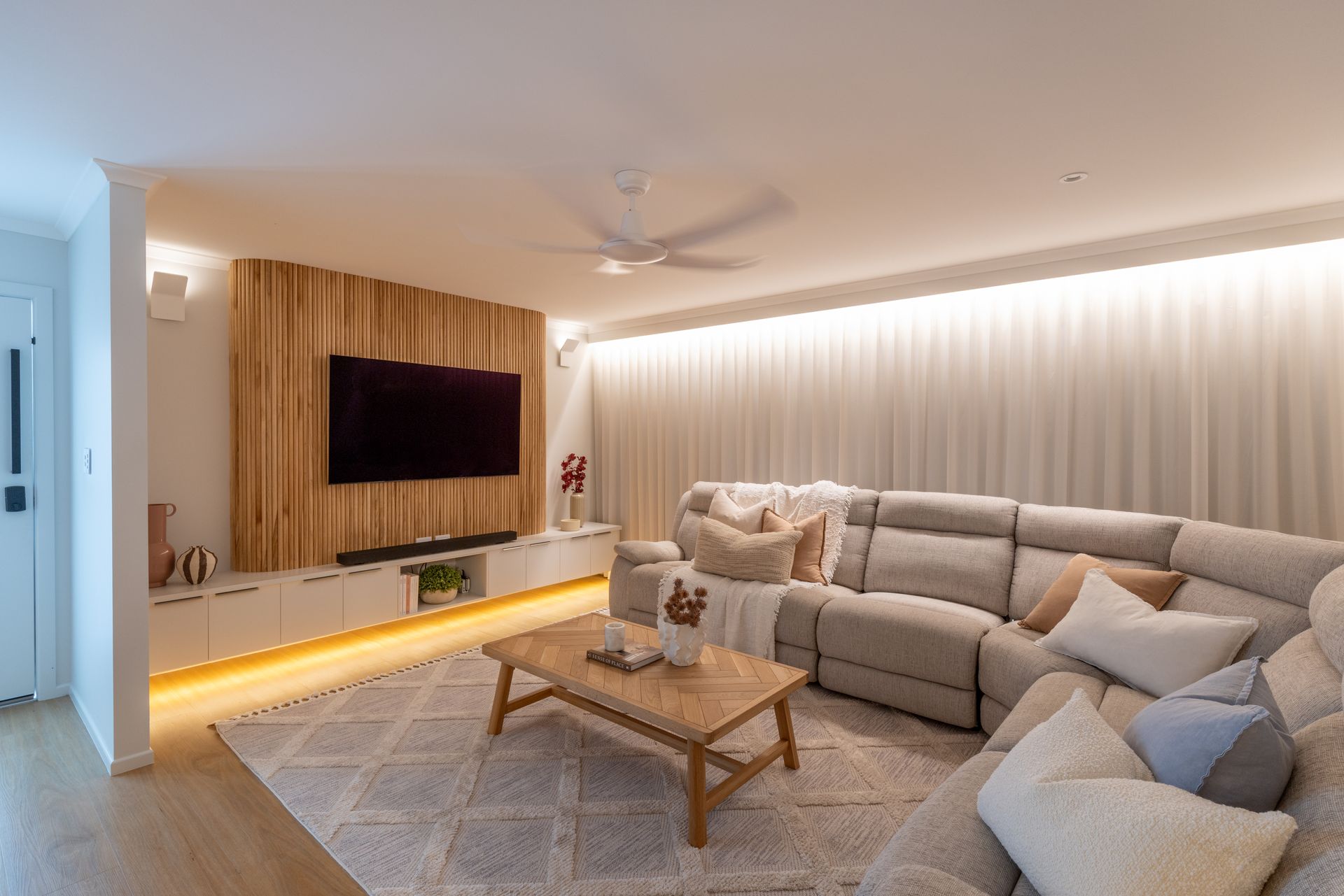 Front View of Newly Constructed Duplex Home — Home Builder in Townsville, QLD