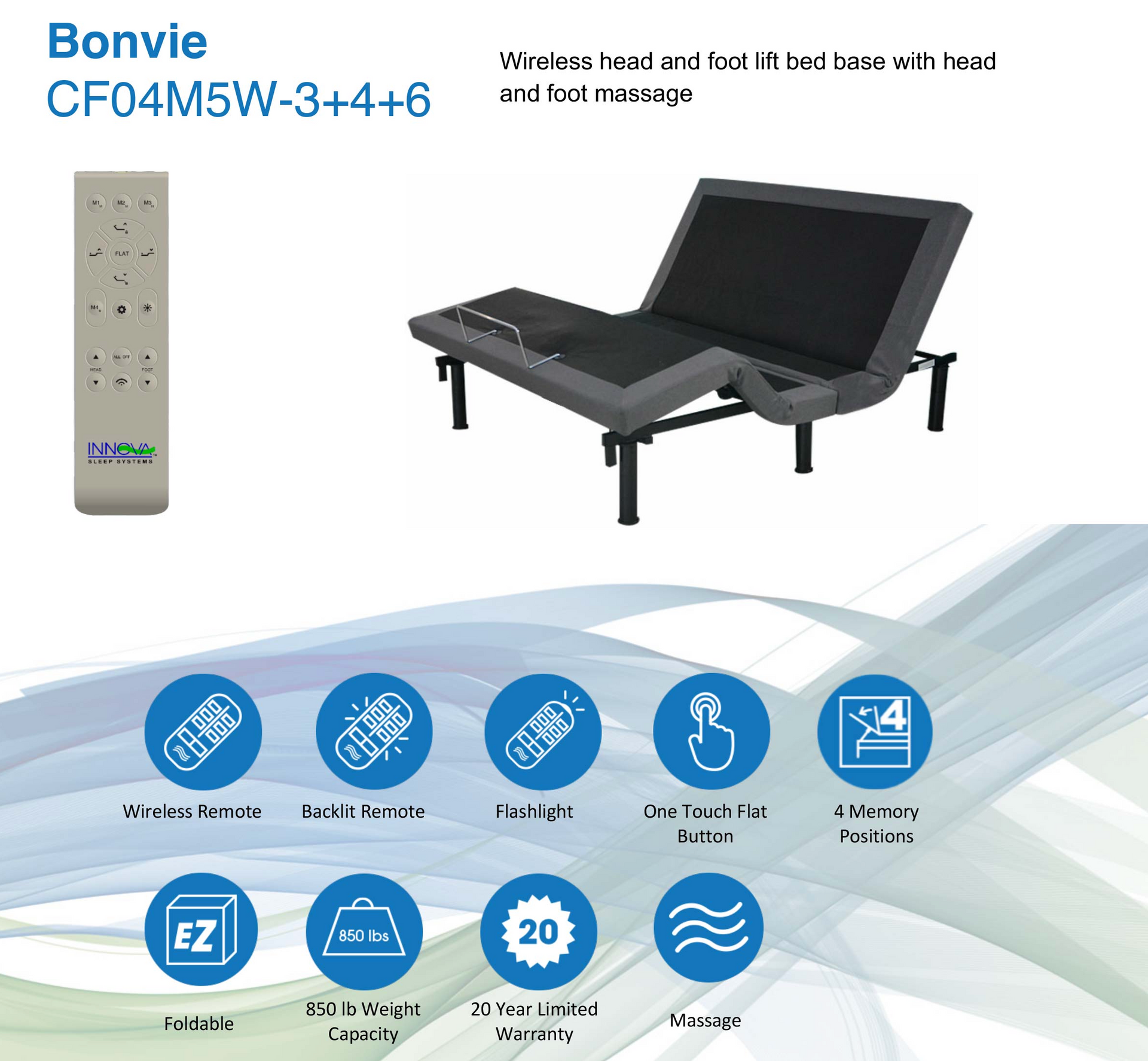 Bonvie Adjustable Bed Model