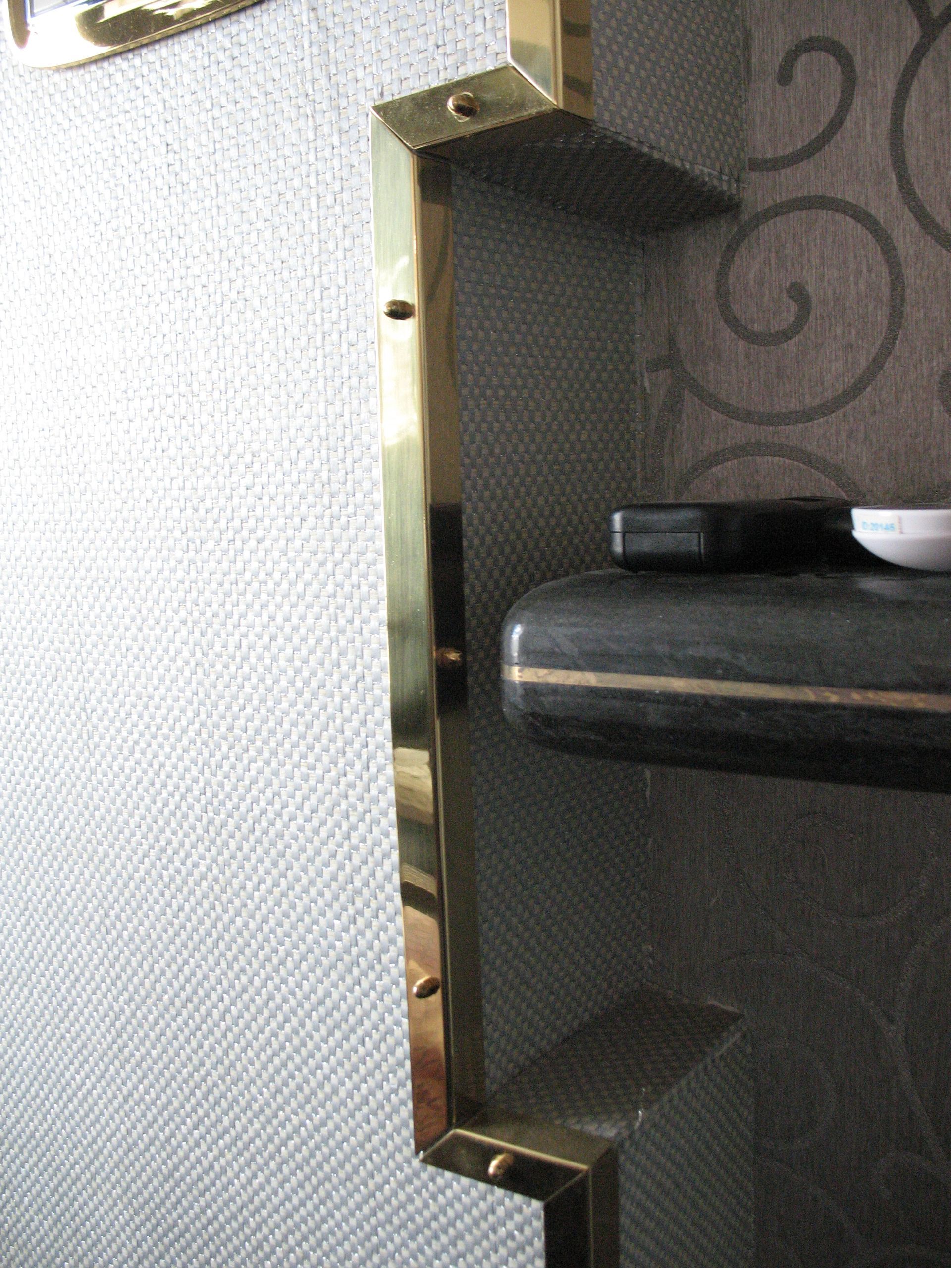 Paraspigoli in ottone artigianali su misura