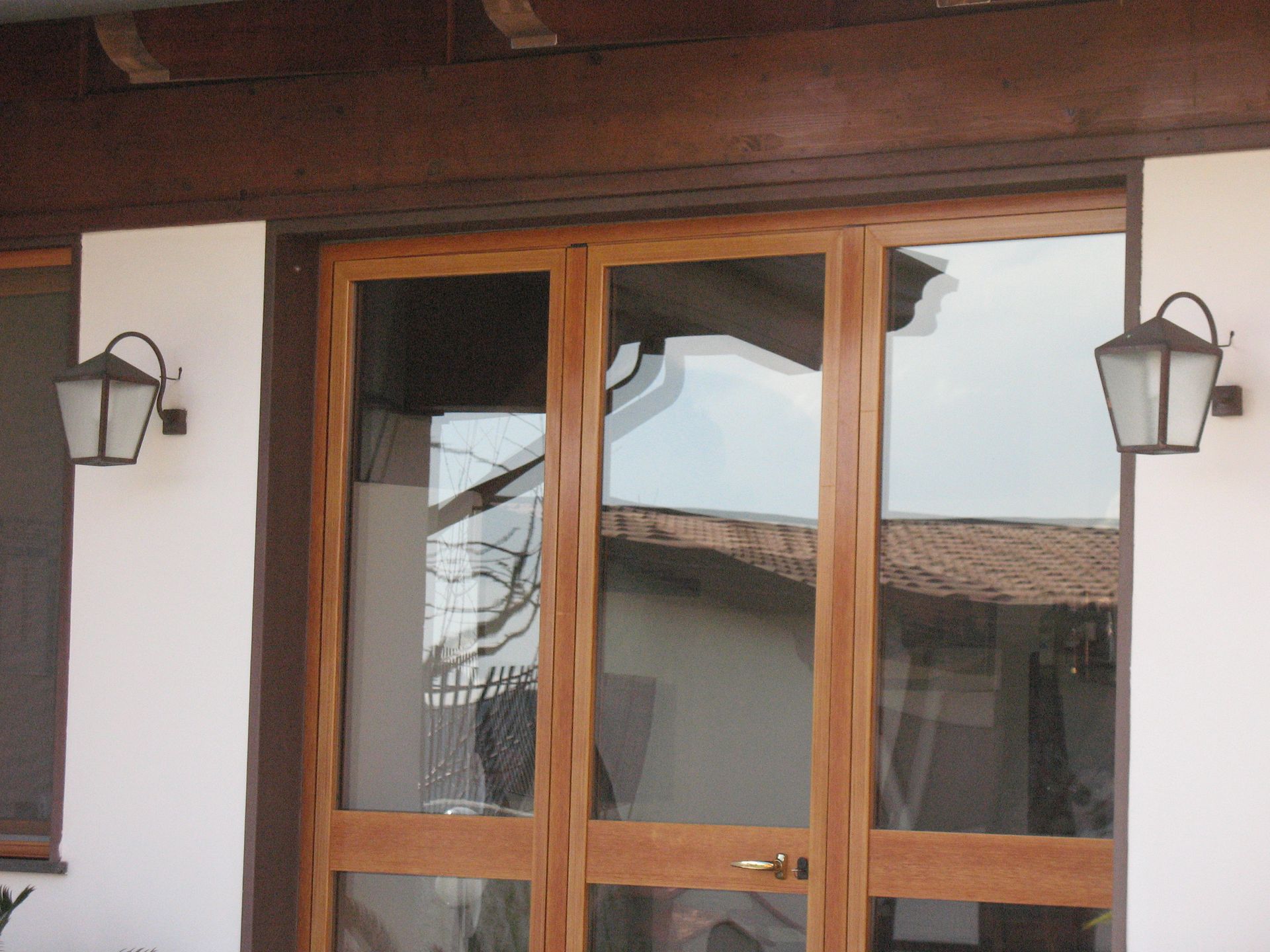 lampada in rame naturale