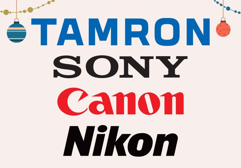 Tamron, Canon, and Sony