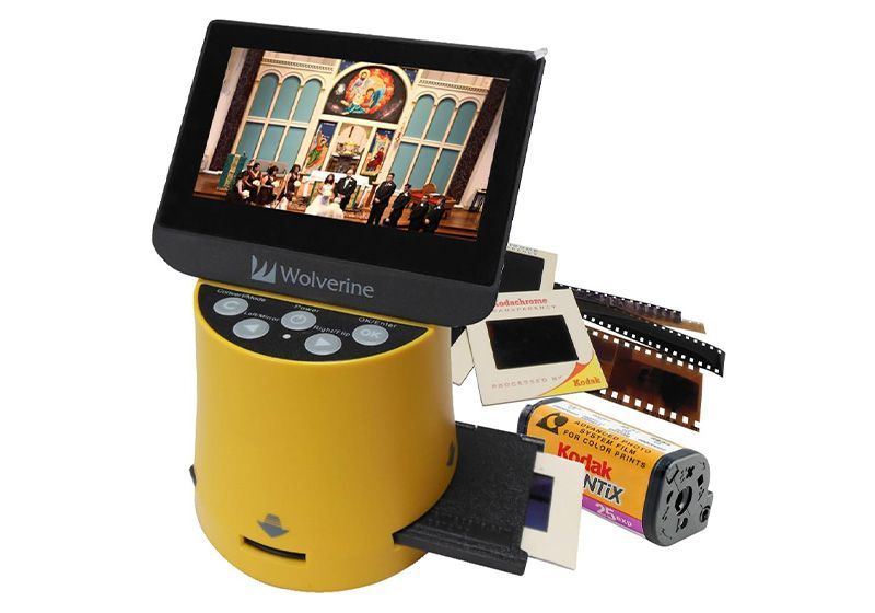 Wolverine Titan 8-in-1 High-Definition Film to Digital Converter 