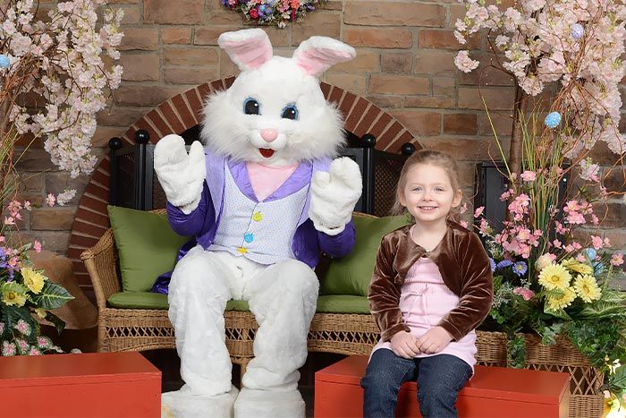 Easter Bunny portrait