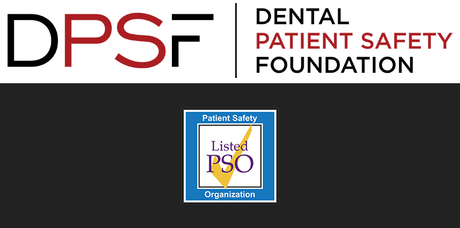 A logo for the dental patient safety foundation