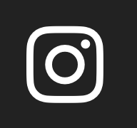 The instagram logo is white on a black background.