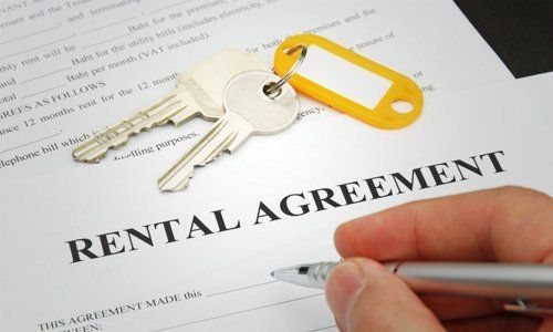 Rental agreement form