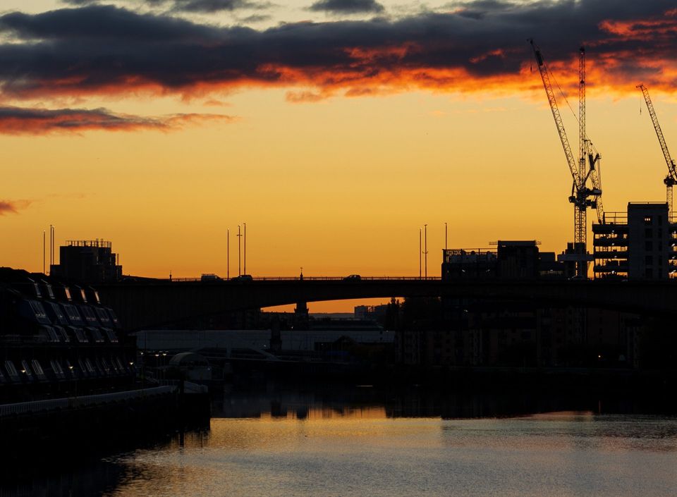 Glasgow at dawn