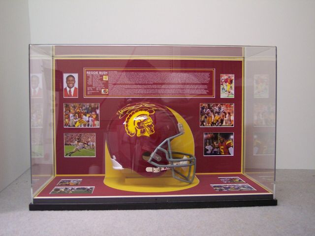 Washington Redskins NFL mini helmet shadowbox w/ player card